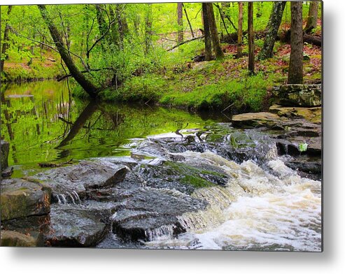 Glory Metal Print featuring the photograph Green Rapids #1 by Kevin Wheeler