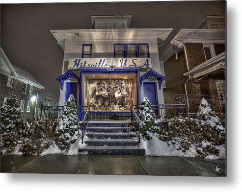 Hitsville Usa Metal Print featuring the photograph Hitsville USA by Nicholas Grunas