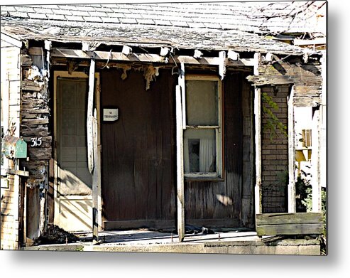 Decay Metal Print featuring the photograph Home #1 by Joseph Yarbrough