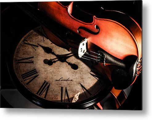  Metal Print featuring the photograph Its Time #1 by Gerald Kloss