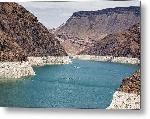 Water Metal Print featuring the photograph Lake Mead #1 by Jim West