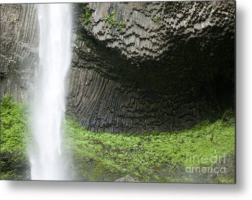 Waterfall Metal Print featuring the photograph Latourelle Falls 4b by Rich Collins