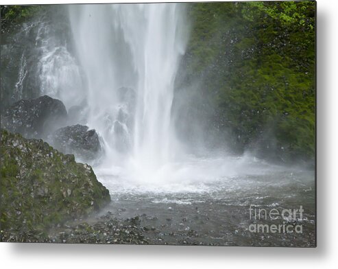 Waterfall Metal Print featuring the photograph Latourelle Falls 9 by Rich Collins