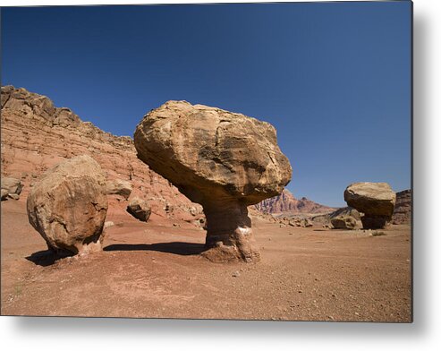 Feb0514 Metal Print featuring the photograph Lees Ferry Rock Formation Arizona #1 by Tom Vezo