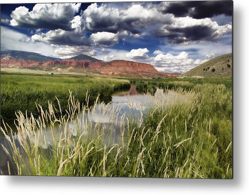 Colors Metal Print featuring the photograph Mountainriver by Mark Smith