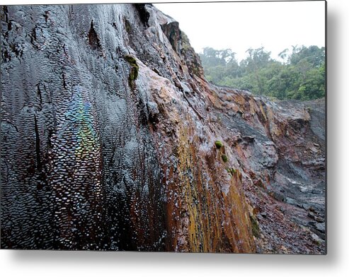 Nobody Metal Print featuring the photograph Natural Oil Seep #1 by Sinclair Stammers/science Photo Library