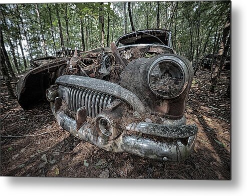 Usa Metal Print featuring the photograph Old car #1 by All Around The World