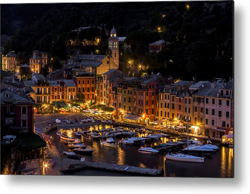 Italy Metal Print featuring the photograph Portofino Italy - Hi Res #1 by Carl Amoth