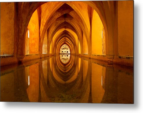 Seville Metal Print featuring the photograph Reflection of Perfection by AM FineArtPrints