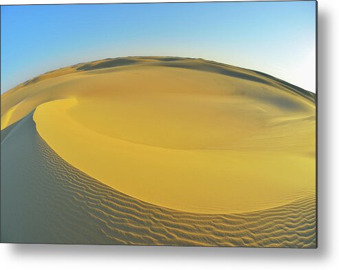 Sand Dune Metal Print featuring the photograph Sand Dune #1 by Raimund Linke