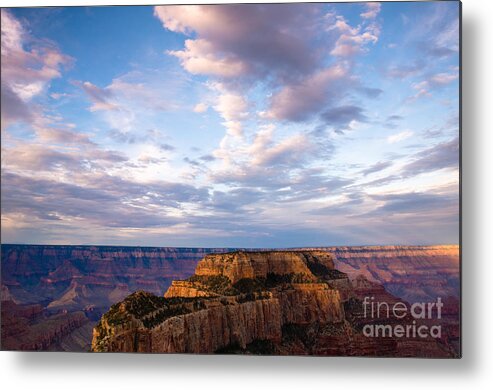 Cliffs Metal Print featuring the photograph Starting The Day by Tamara Becker