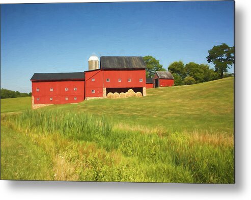 Farm Metal Print featuring the photograph Country Living in Virginia by Kim Hojnacki
