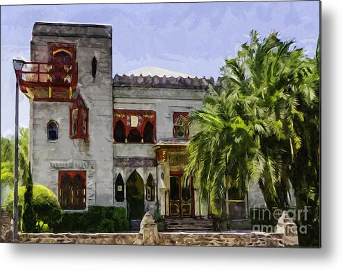 St. Metal Print featuring the photograph Villa Zorayda #1 by Ules Barnwell