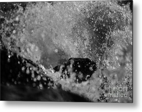 Waves Metal Print featuring the photograph Waves Crashing In #1 by JT Lewis