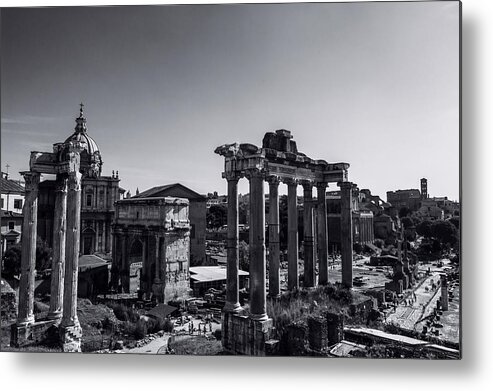 Rome Metal Print featuring the photograph Whispers from the past - italian landscape - Rome by AM FineArtPrints