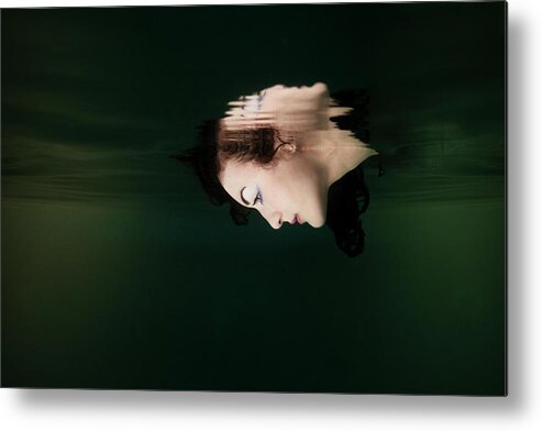 Tranquility Metal Print featuring the photograph Underwater #10 by Mark Mawson