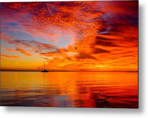 Florida Metal Print featuring the photograph Florida Keys by Raul Rodriguez