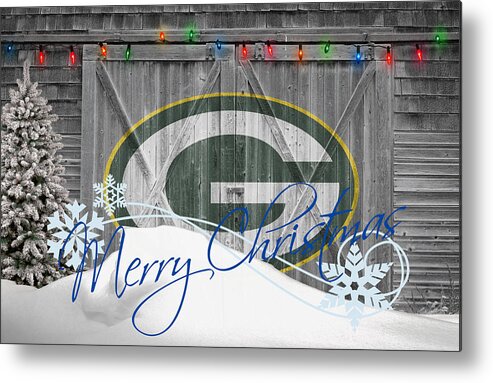 Packers Metal Print featuring the photograph Green Bay Packers by Joe Hamilton