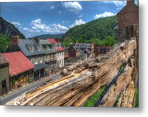 Harpers Ferry Metal Print featuring the photograph HDR - Harpers Ferry #17 by Dem Wolfe