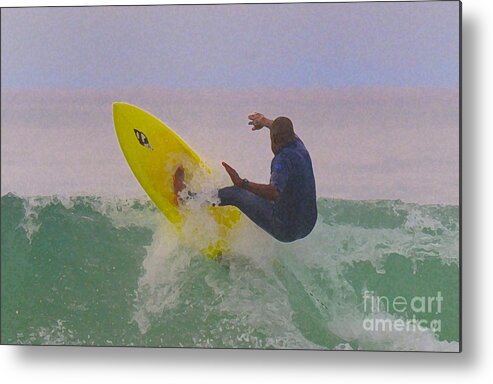 Surf Metal Print featuring the photograph Surf #18 by Marc Bittan