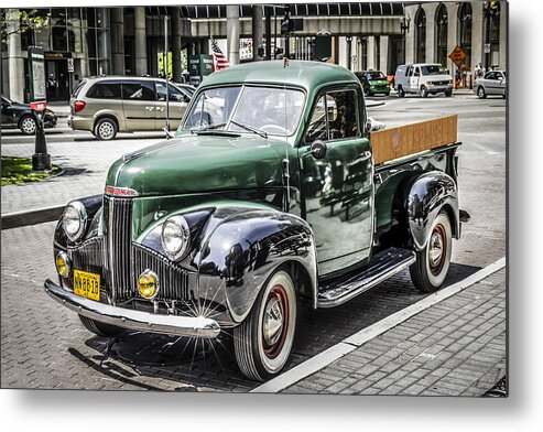 Business Concept Metal Print featuring the photograph 1930s Studebaker by Chris Smith