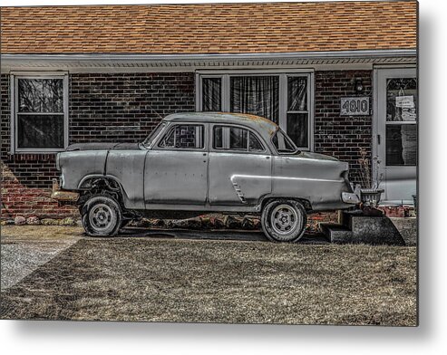 1952 Ford Metal Print featuring the photograph 1952 Ford by Ray Congrove