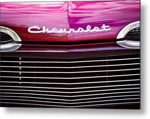 59 Metal Print featuring the photograph 1959 Chevy Biscayne by David Patterson