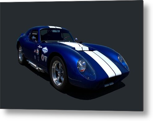 1965 Metal Print featuring the photograph 1965 Shelby Daytona Coupe Replica by Tim McCullough