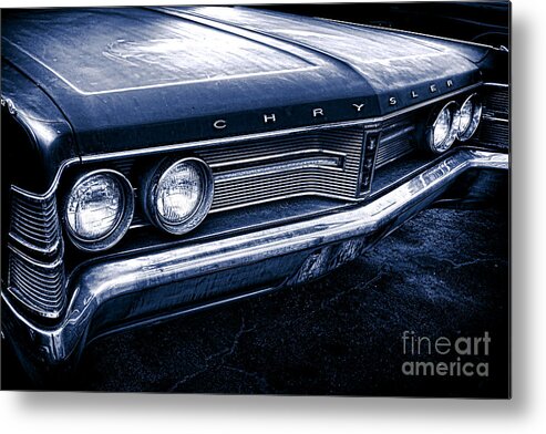 1967 Metal Print featuring the photograph 1967 Chrysler New Yorker by Olivier Le Queinec