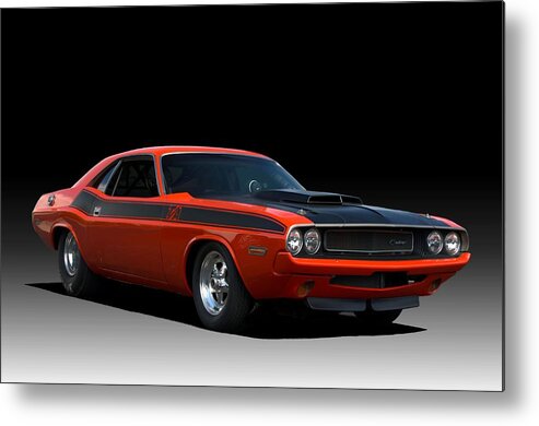 1970 Metal Print featuring the photograph 1970 Dodge Challenger TA by Tim McCullough