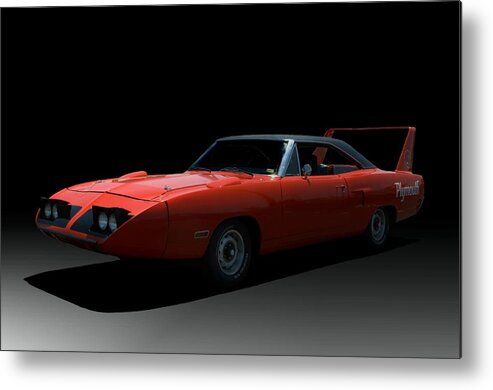 1970 Plymouth Metal Print featuring the photograph 1970 Plymouth Roadrunner Superbird by Tim McCullough