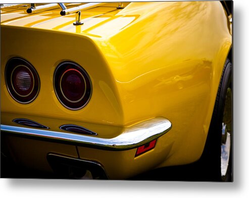 71 Metal Print featuring the photograph 1971 Chevrolet Corvette Stingray by David Patterson