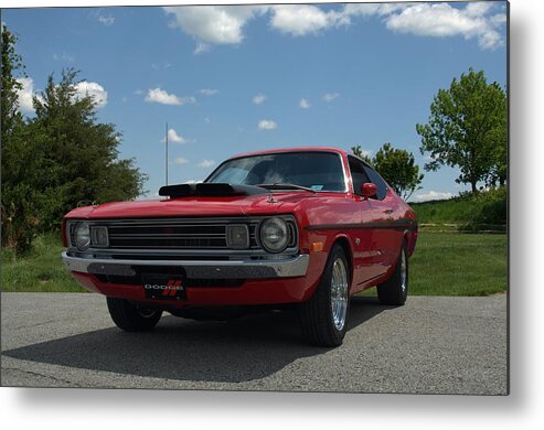 1972 Metal Print featuring the photograph 1972 Dodge Demon by Tim McCullough