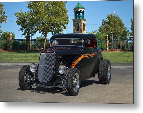 1934 Metal Print featuring the photograph 1934 Ford Hot Rod #2 by Tim McCullough