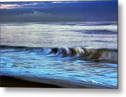 Beach Metal Print featuring the photograph Breaking Wave #2 by William Kimble