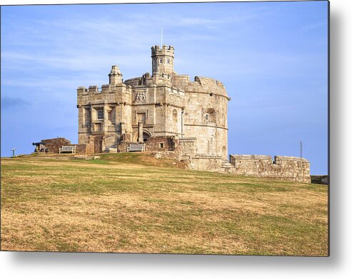 Pendennis Castle Metal Print featuring the photograph Cornwall - Pendennis Castle #2 by Joana Kruse
