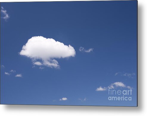 Science Metal Print featuring the photograph Cumulus Clouds #2 by Jim Corwin