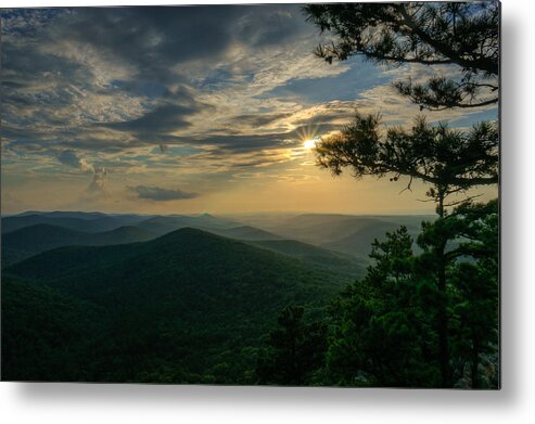  Metal Print featuring the photograph Flatside Pinnacle #2 by David Dedman