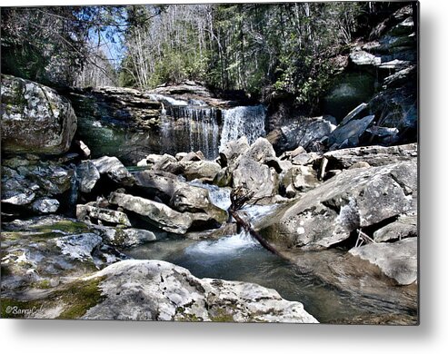 Waterfall Metal Print featuring the photograph Immodium Falls #2 by Barry Cole