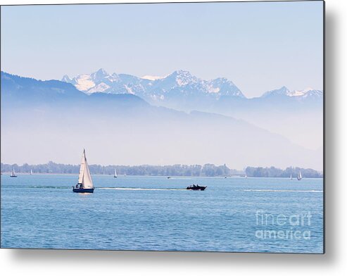 Alps Metal Print featuring the photograph Lake of Constance #2 by Nick Biemans