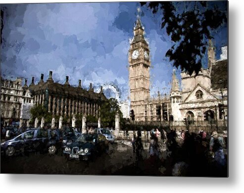 London Metal Print featuring the photograph London #2 by Bill Howard