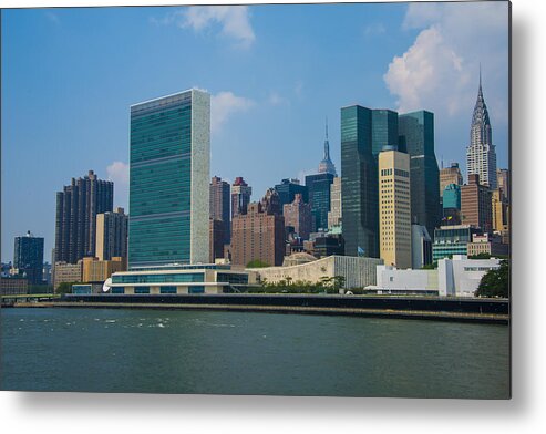 Fdr Metal Print featuring the photograph United Nations #1 by Theodore Jones