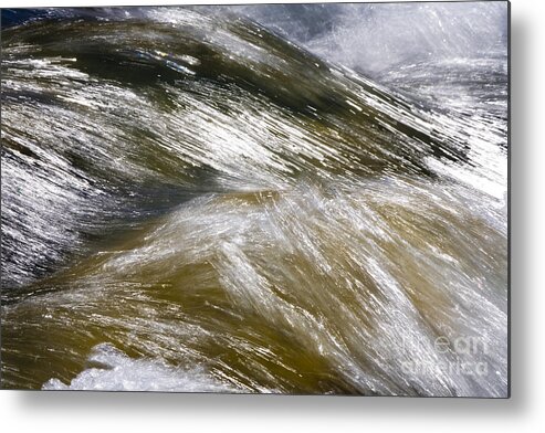 Heiko Metal Print featuring the photograph Whirling River by Heiko Koehrer-Wagner