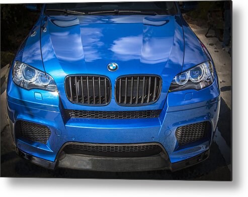Bmw Metal Print featuring the photograph 2013 BMW X6 M Series by Rich Franco