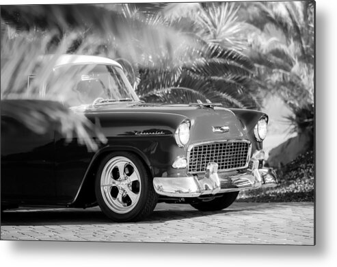 1955 Chevrolet 210 Metal Print featuring the photograph 1955 Chevrolet 210 #3 by Jill Reger