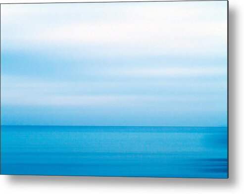 Background Metal Print featuring the photograph Blue Mediterranean by Stelios Kleanthous