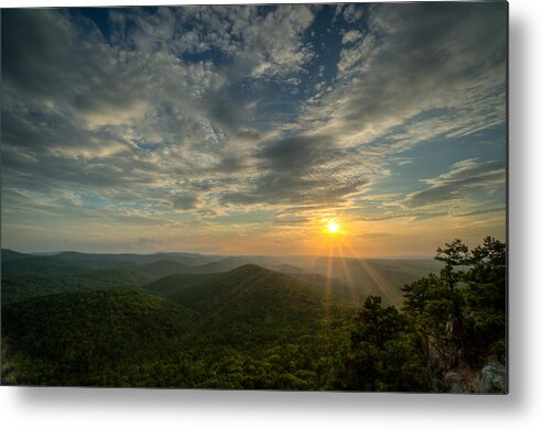  Metal Print featuring the photograph Flatside Pinnacle #7 by David Dedman