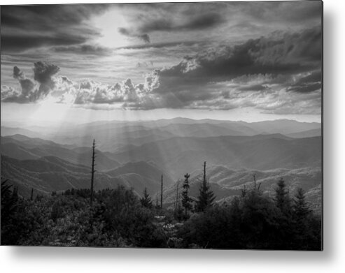 Landscape Metal Print featuring the photograph Great Smoky Mountains by Doug McPherson