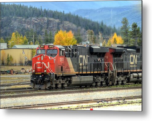 Jasper Alberta Canada Metal Print featuring the photograph Jasper Alberta Canada #3 by Paul James Bannerman