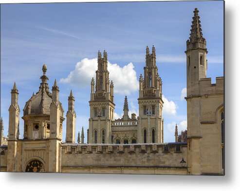 All Souls Metal Print featuring the photograph Oxford #3 by Joana Kruse